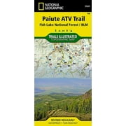 National Geographic Trails Illustrated M Paiute Atv Trail Map [Fish Lake National Forest, Blm], Book 708, (Paperback)