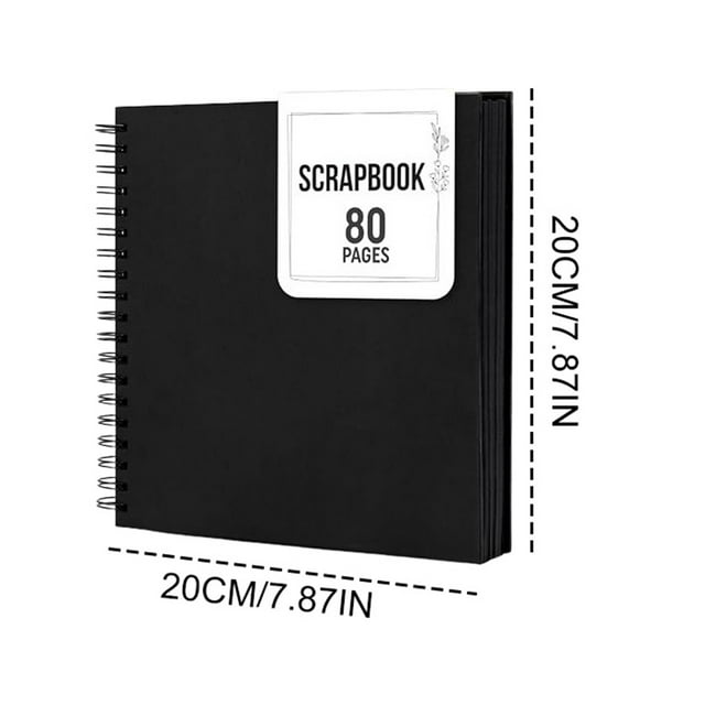 JJKBVCLO DIY Kraft Paper Photo Album Customization Easy To Create Your Own Beautiful Memory Album