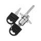 thumbnail image 4 of 2 uds., archivador con Cerradura, cajón, Escritorio, Armario, Llaves, Muebles, Cerradura con Llaves, Seguridad de Oficina, Negro, Plateado(19mm-Mecha), 4 of 14