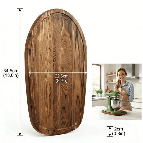 1Pc Kitchen Aid 5 Qt Tilt Head Stand Mixer Tilt-Head Mixer Moving Board Mixer Slider Mat Stand Mixer Sliding Base Moving Tray Kitchen Accessories