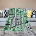 thumbnail image 2 of HENGT  Animal Koala Throws Blanket for Kid Boy Girls Gifts Flannel Soft Plush Lightweight Couch Sofa Decorative, 2 of 6