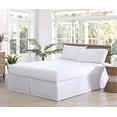 thumbnail image 1 of Tommy Bahama | Solid Pleated Collection | Bedskirt-100% Cotton, Stylish Design, King, White, 1 of 4