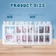thumbnail image 2 of Newborn Baby Picture Frame My First Year Frame Baby Photo Frame 0-12 Month Baby Keepsake Frames Monthly Milestone Desktop Picture Frame For Photo Memories Baby 1st Birthday Commemorate Kids Growing Me, 2 of 5