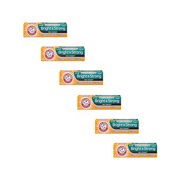 6 Pk Arm & Hammer Truly Radiant Whitening Enamel toothpaste Fresh Mint 4.3 oz Ea