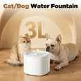 thumbnail image 2 of Cat Water Fountain,101oz/3L Cat Fountain for Drinking Automatic Cat Water Dispenser Bowl for Pets& Small Animals, 2 of 7