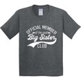 thumbnail image 3 of Inktastic Official Member of the Cool Big Sister Club Youth T-Shirt, 3 of 5