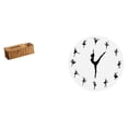 thumbnail image 1 of Estuche para pañuelos de escritorio,Caja de pañuelos faciales de papel retro de madera,Tapa para caja de pañuelos,porta servilletas de papel facial,Reloj de pared,Reloj de pared con, 1 of 8