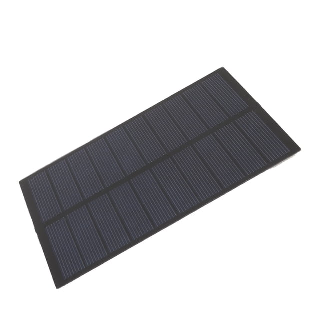 Solar Panel Small Solar Panel Solar Battery Portable Solar Panel 1.5w Solar Panel Mini Solar Panel 1.5W 5V Polycrystalline Silicon Slim Portable Light Solar Panel For Camping