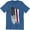 Blue, variant on Serbia Text Flag Serbian Pride Republika Srbija Mens USA America T-Shirt