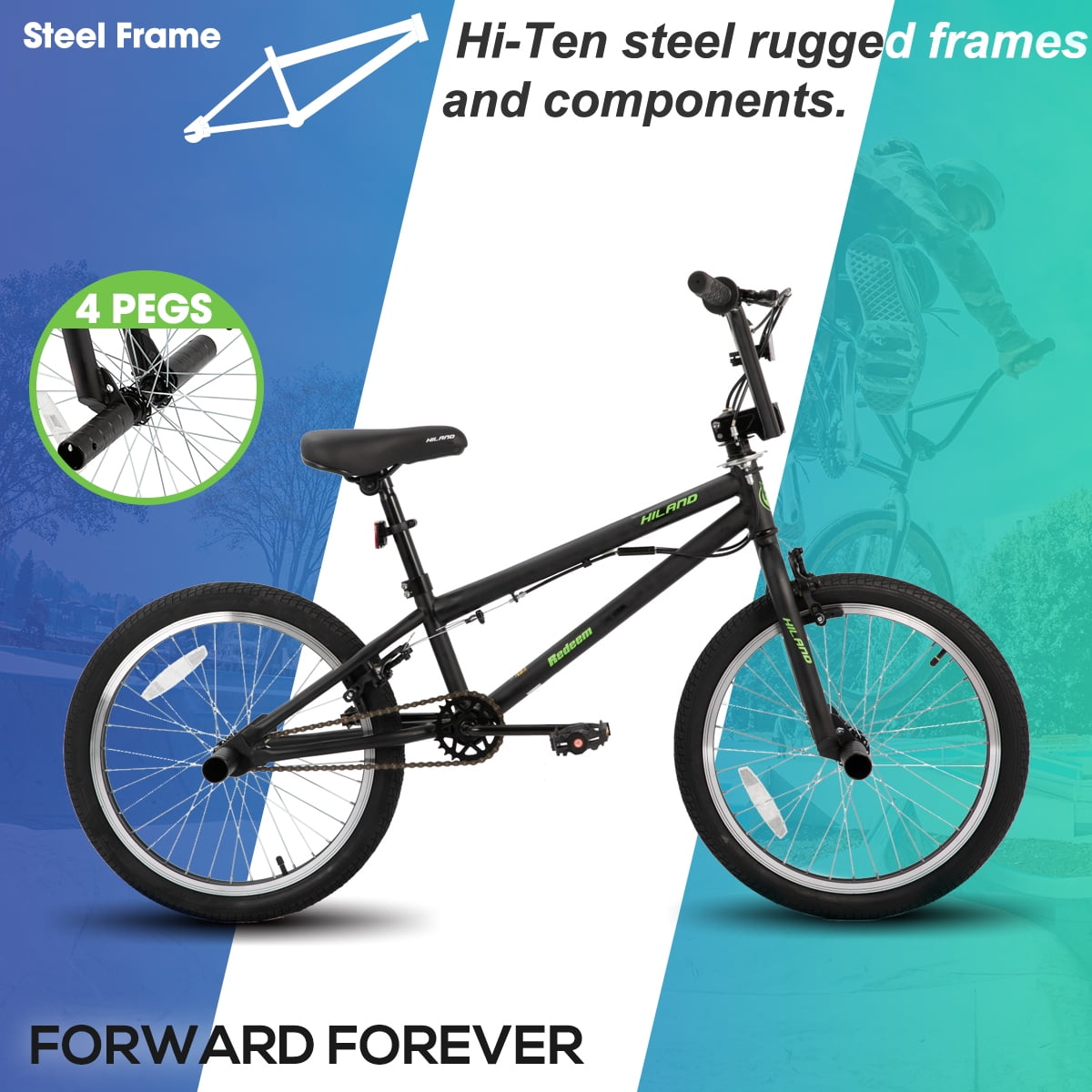 HILAND BMX HHD039rd-20 レッド 本体