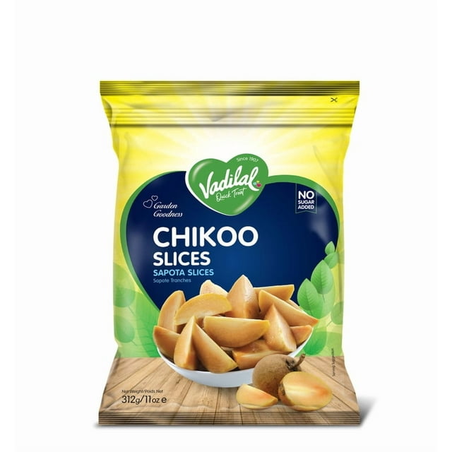 Vadilal Tranches de Chikoo Vadilal Tranches de Chikoo