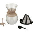 thumbnail image 7 of Bodum POUR OVER Coffee Maker with Permanent Filter, 1 L, 34 oz, Sand, 7 of 7