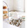 thumbnail image 4 of Brown Rudder Coastal Kitchen Dish Towels for Drying Dishes Set of 4, Summer Beach Ocean Nautical Waffle Weave Microfiber Hand Tea Bathroom Towels Quick Dry & Absorbent Towel 12x12, 4 of 7