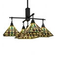 thumbnail image 4 of Meyda Tiffany 231684 Square Prairie Wheat 5 Light 54" Wide Chandelier - Brown, 4 of 6
