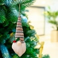 thumbnail image 5 of 7.48" Christmas Gnome Ornaments with LED Light, Colorful Gnomes Christmas Tree Hanging Decorations, Glowing Xmas Dolls for Xmas Tree Home Party Holiday Door Decor, 5 of 7