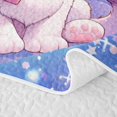 thumbnail image 5 of meiyoeat Cartoon Cute Kitten Twin Quilt Set For Girls,Pink Bowknot Cat Twin Coverlet Set For Kids,2 Pieces, 5 of 7