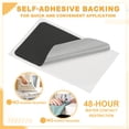 thumbnail image 4 of Uxcell 6Pcs Waterproof Self-Adhesive Nylon Repair Patch 3 x 2" Black, 4 of 7