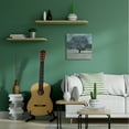 thumbnail image 2 of Stupell Industries Abstract Blue Splatter Paint Tree Nature Scene Canvas Wall Art by Kim Allen, 2 of 6