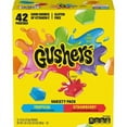 thumbnail image 2 of Gushers Strawberry & Tropical Variety Pack Snacks, 0.8 Oz., 42 Pk., 2 of 6