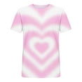 thumbnail image 4 of Craaazy Valentines T-shirts for Women Casual Love Prints Short Sleeve Shirts Crew Neck Tops Gifts, 4 of 4