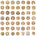 thumbnail image 3 of Calcomanías de grafiti impermeables Stickers Tiger, 50 unidades, para portátil, 3 of 3