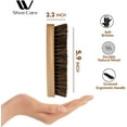 thumbnail image 2 of WBM Horse Hair Shoe Brush, Ergonomic Wooden Design Soft Bristles Shoe Brush - 2 Pack, 2 of 7
