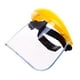 thumbnail image 5 of Protector facial de repuesto DIY y visera transparente con soporte para cascos duros de ala completa, accesorios abatibles hacia arriba y hacia abajo Sunnimix Careta, 5 of 8