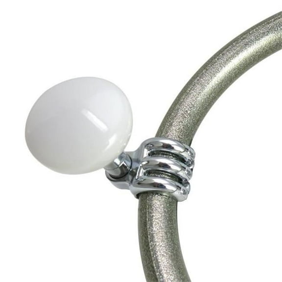 American Shifter Company ASCBN10001 White Retro Series Suicide Brody Knob Opaque