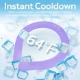 thumbnail image 3 of Whiteleopard Neck Cooling Tube, Reusable Ice Neck Cold Pack, 1 Count, 3 of 6
