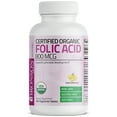 thumbnail image 3 of Bronson Organic Folic Acid 800 mg - USDA Certified & Vegetarian - Ultimate Prenatal Vitamin - Prenatal Development - 360 Tablets, 3 of 4