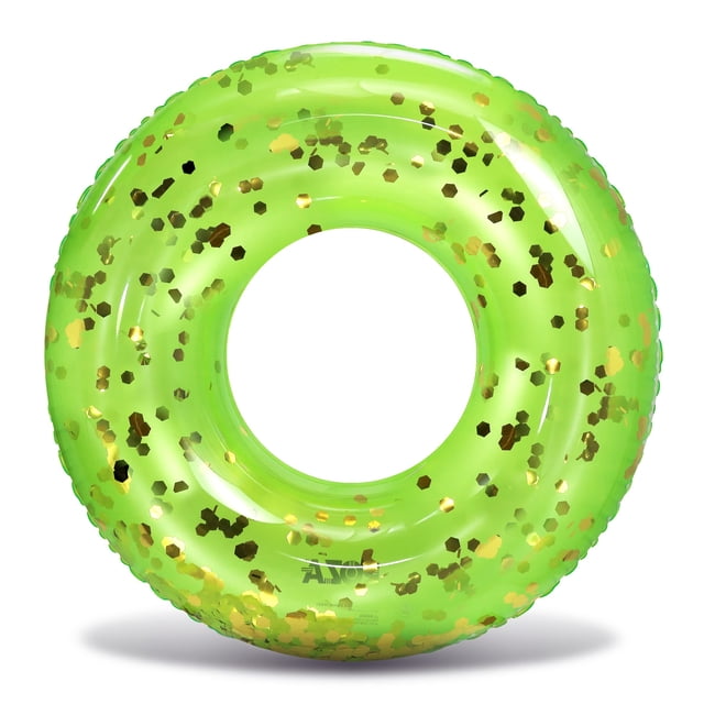 Flotador para piscina Cota Global Green con forma de confeti, 91 cm