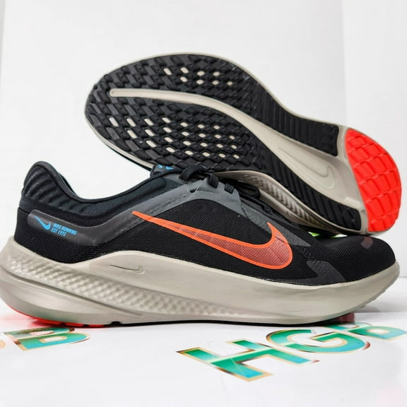 Nike Quest 5 Men's Black Bright Crimson DD0204-006
