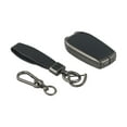 thumbnail image 6 of Lylong Car Accessories Zinc Alloy Leather Remote Key Fob Cover Case for Toyota for Tundra for Corolla Black, 6 of 8