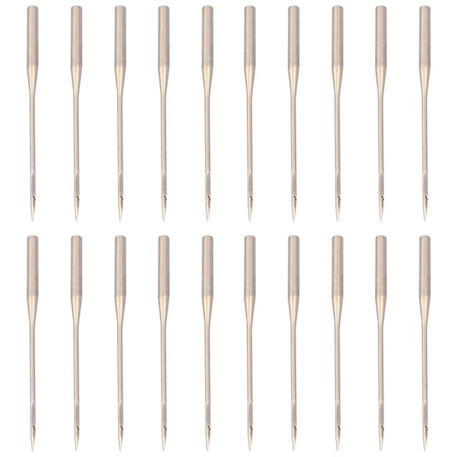 100pcs Household Sewing Machine Needle Needles Sewing Machine Kit Flat Needle for Home Shop Replacement
