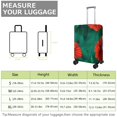 thumbnail image 4 of Stretch Luggage Cover S(18-20in)– Elastic Travel Suitcase Protector with Handle Openings & Bottom Closure, Washable Polyester Spandex Suitcases Cover, Tropical Forest Jungle Print, 4 of 5