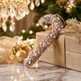 thumbnail image 6 of Rhinestone Pearl Christmas Ornament,Bling Glitter Hanging Decor,Elegant Sparkling Xmas Tree Mantel Window Holiday Decor,A, 6 of 6