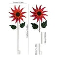 thumbnail image 5 of figatia Wind Garden Pinwheel Outdoor Wind Metal Wind Sculpture for Swimming Garage Path Backyard Red, 5 of 5
