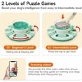 thumbnail image 6 of Dog Puzzle Toy 2 Levels, Slow Feeder, Dog Food Treat Feeding Toys for IQ Training, Dog Entertainment Toys for All Breeds 4.2 Inch Height, 6 of 12