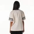thumbnail image 2 of Women's The Wild Collective  Cream New England Patriots Vintage Drop Shoulder Oversized Boyfriend T-Shirt, 2 of 2