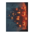 thumbnail image 3 of Halloween Table Cloth Rectangle Table 54x72in, Halloween Vintage Pumpkin Castle C Water-Repellent Table Cover Halloween Decor, Tablecloth Wrinkle Resistance for Halloween Decorations, 3 of 6