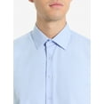 thumbnail image 4 of Chaps Men's Light Blue Performance Dress Shirt, Sizes 14"-32", 15"-32", 16"-32", 15"-34", 16"-34", 17"-34", 4 of 7