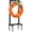 Deep Black, variant on Garden Hose Holder 4 Spikes Garden Hose Reel Hose Stand Upgraded Water Hose Storage with Tool Hooks Garden Hose Hanger Organizer Holds 160ft Hoses for Outside Yard Lawn, Black