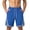 Blue, variant on Camo Shorts Men Men's Basketball Shorts Summer Thin Breathable Loose Sports Pants -Dry Casual Solid Color Shorts Black Xl