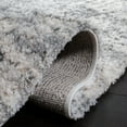 thumbnail image 5 of SAFAVIEH Berber Carrie Abstract Shag Area Rug, 5'3" x 7'6", Ivory/Beige, 5 of 8