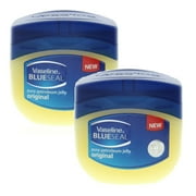 Vaseline BLUESEAL Pure Petroleum Jelly Original 8.4 oz/250 mL (2 Pack)