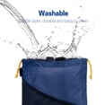 thumbnail image 6 of UNIWELL 2pcs Car Trash Bags Automotive Detachable Hanging Garbage Bag for Car Hanging Back Seat for Outdoor Traveling, 6 of 7