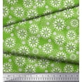 thumbnail image 3 of Soimoi Tissu Georgette Viscose Floral Mandala Imprimé au Mètre 42 Pouces de Large, 3 of 3