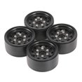 thumbnail image 4 of AUSTAR AX-617 4pcs Llantas para 1/10 RC D90 SCX10 CC01 RC Car (Negro) Ehuebsd libre de BPA, 4 of 8