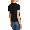 thumbnail image 2 of Ma Croix Womens Lightweight Casual Round Neck Collar Comfortable Short Sleeve T Shirt, 2 of 7