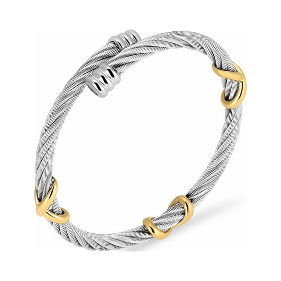 Twist with Infinity Memorial Funeral Urn Bracelet for Ashes Holder Cremation Jewelry for Ashes